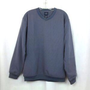 Dockers Golf Classy Blue & Gray Plaid Long Sleeve Lined Over Shirt